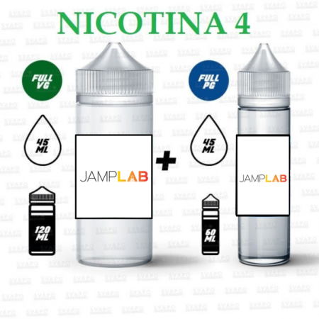 Bundle Jamplab 90ml 50/50 - 4mg/ml Nic