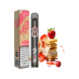 Sigaretta elettronica usa e getta N83 Strawberry Wafer Biscuit Noova