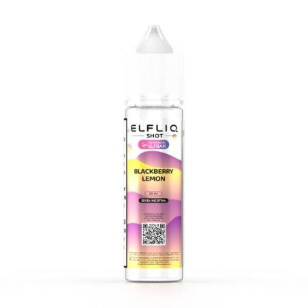 Elfbar Elfliq Blackberry Lemon Shot CON TASSELLO 20 ml