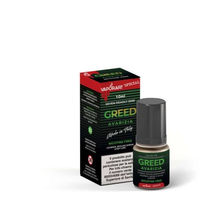 Vaporart Greed liquido pronto 10 ml